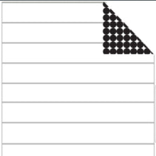 Load image into Gallery viewer, 1-way Vision Horizontal Blinds (Applies to Exterior)