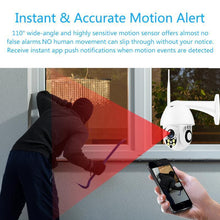 Load image into Gallery viewer, 1080P Wireless Outdoor IP Security Camera with Night Vision