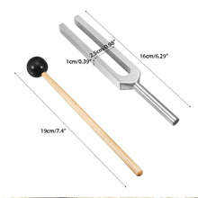 Load image into Gallery viewer, Aluminum Medical Tuning Fork