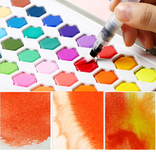 Load image into Gallery viewer, 36 Color Watercolor Paint Set