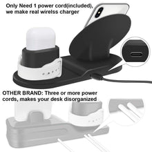 Load image into Gallery viewer, 3 in 1 Fast Wireless Charger Dock Station