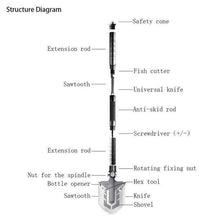 Load image into Gallery viewer, 23-in-1 Multi-Purpose Tactical Shovel
