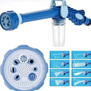 8-in-1 Multi-function Watering Flower Car Wash Cleaning Water Gun