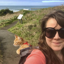 Load image into Gallery viewer, "The Fat Cat" Cat Backpack - For Larger Cats
