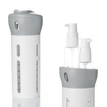 Load image into Gallery viewer, 4-in-1 Lotion Shampoo Gel Travel Dispenser
